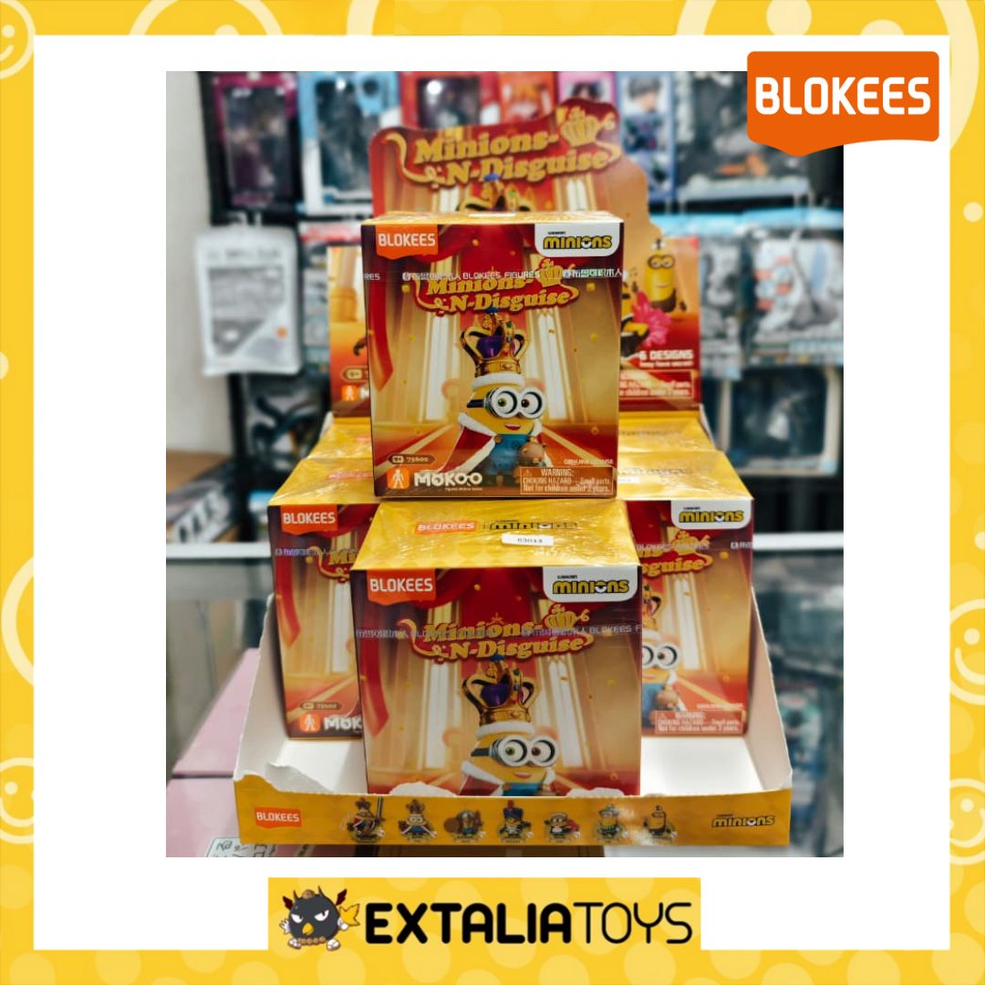 (READY) Blokees Blokees Figures-Minions Mokoo series-01 Minions-N-Disguise (READY) Blokees Blokees Figures-Minions Mokoo series-01 Minions-N-Disguise